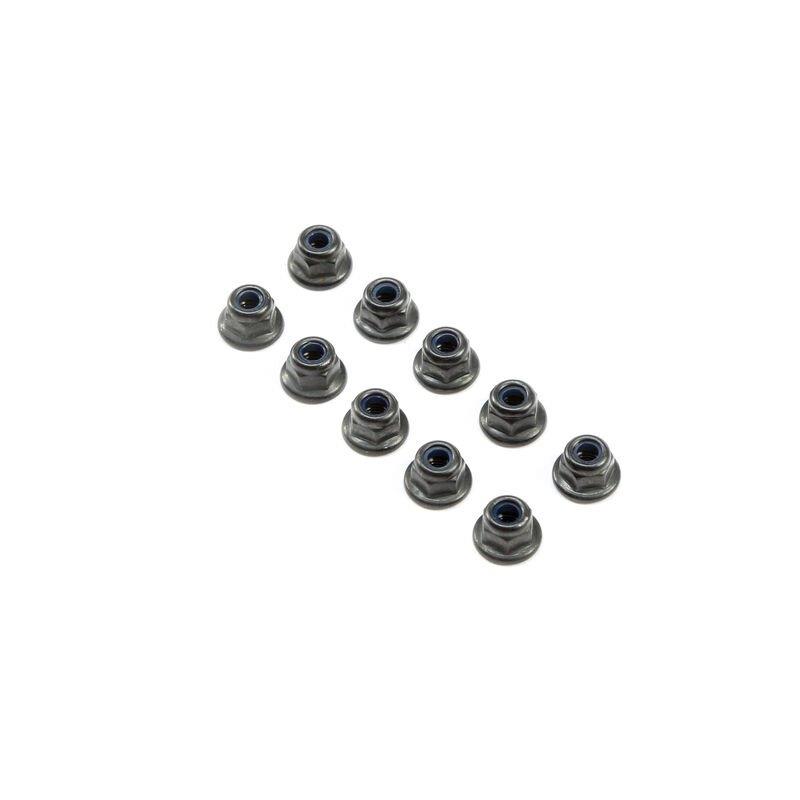 TLR M3 Flanged Lock Nuts (10)