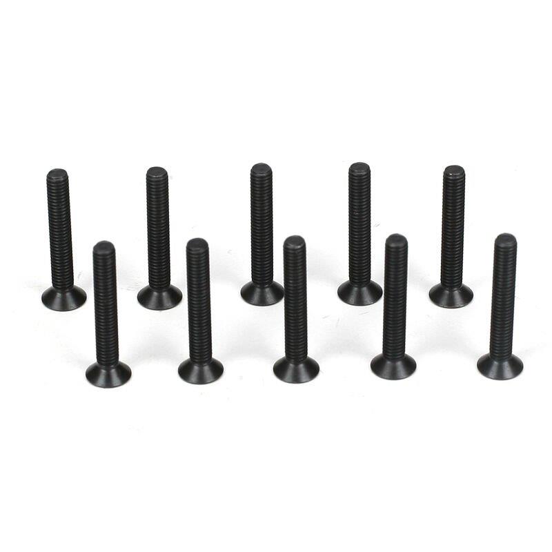 TLR Flathead Screw, M3 x 20mm (10)