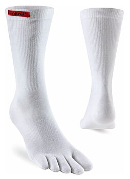 Injinji Sport Original Weight Crew White