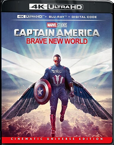 Captain America: Brave New World (BLU-RAY 4K ULTRA HD + BLU-RAY)