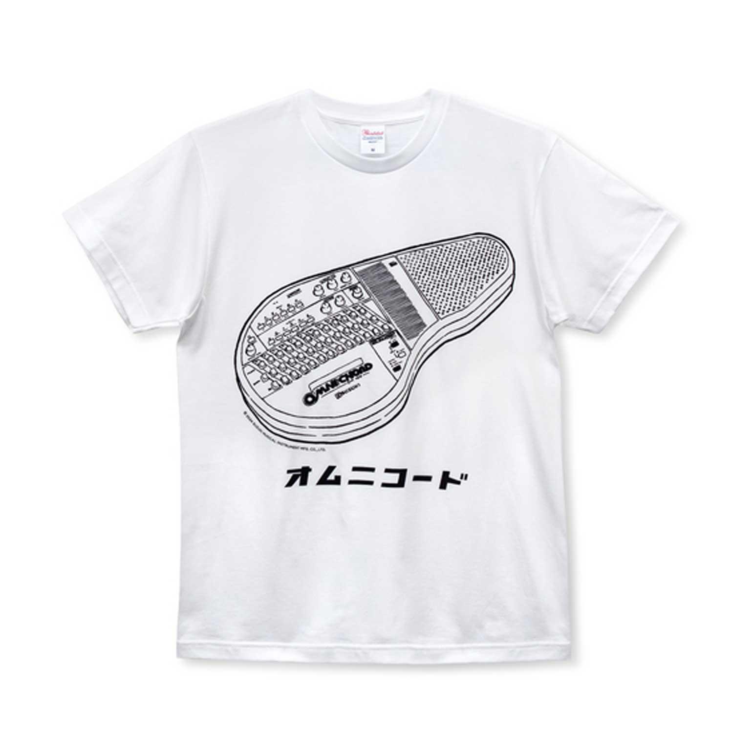 Suzuki Omnichord T-Shirt White OM-T