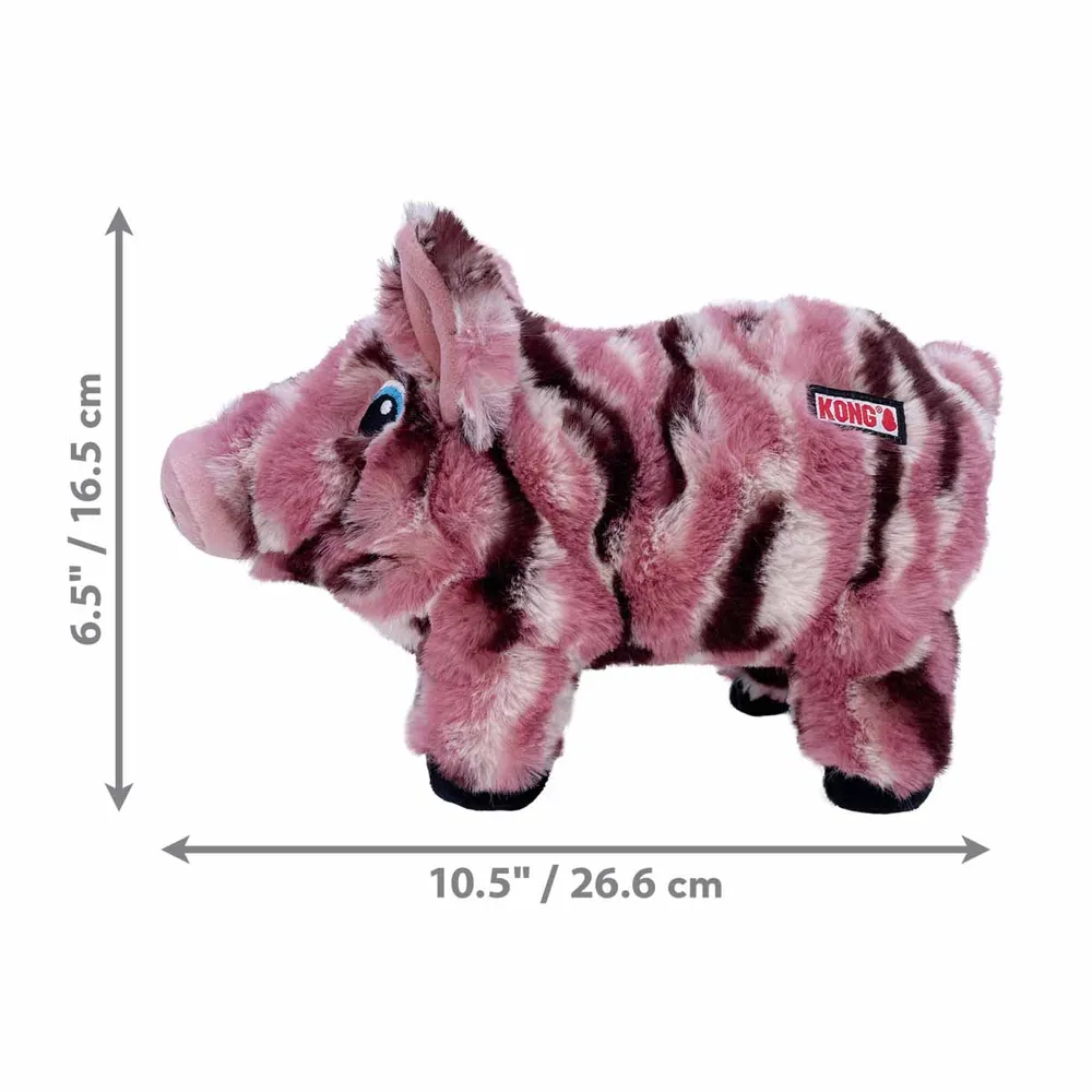 KONG Low Stuff Stripes Pig - 2