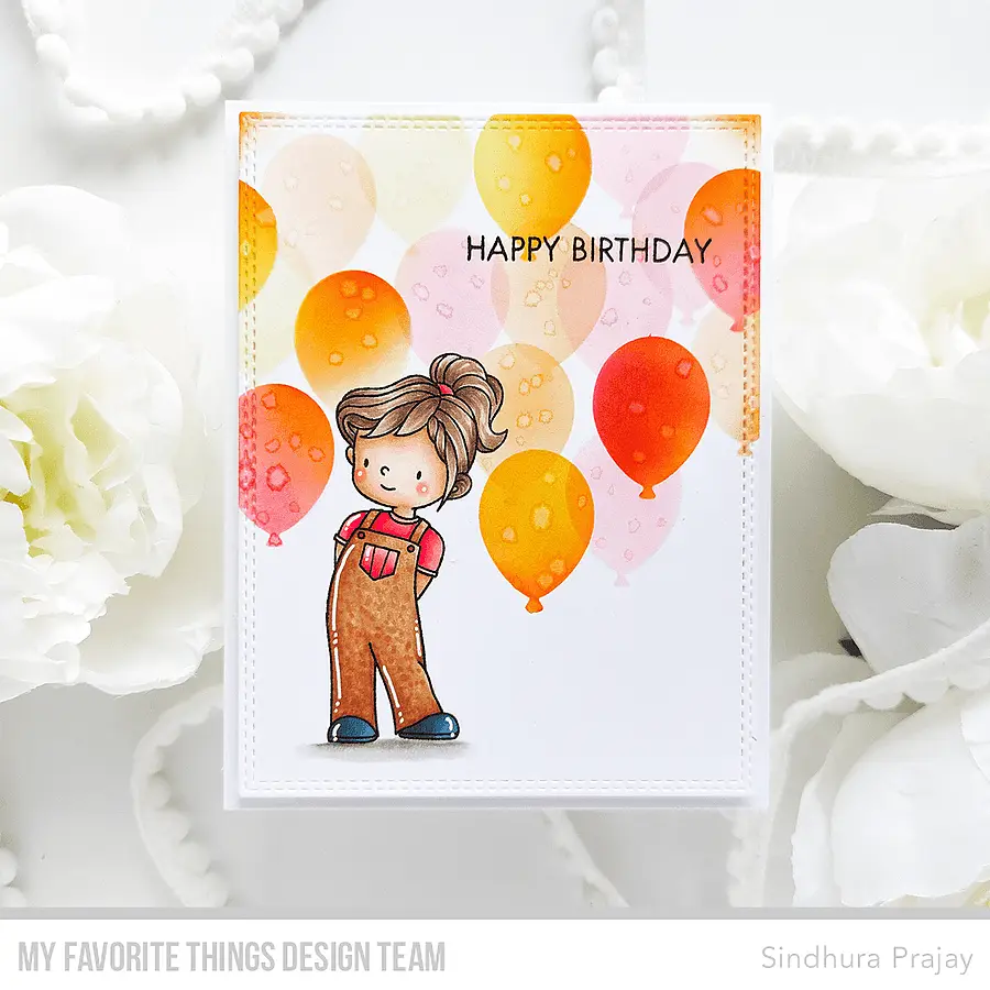 MY FAVORITE THINGS -Purr-fect Birthday  stamp& die set - 7