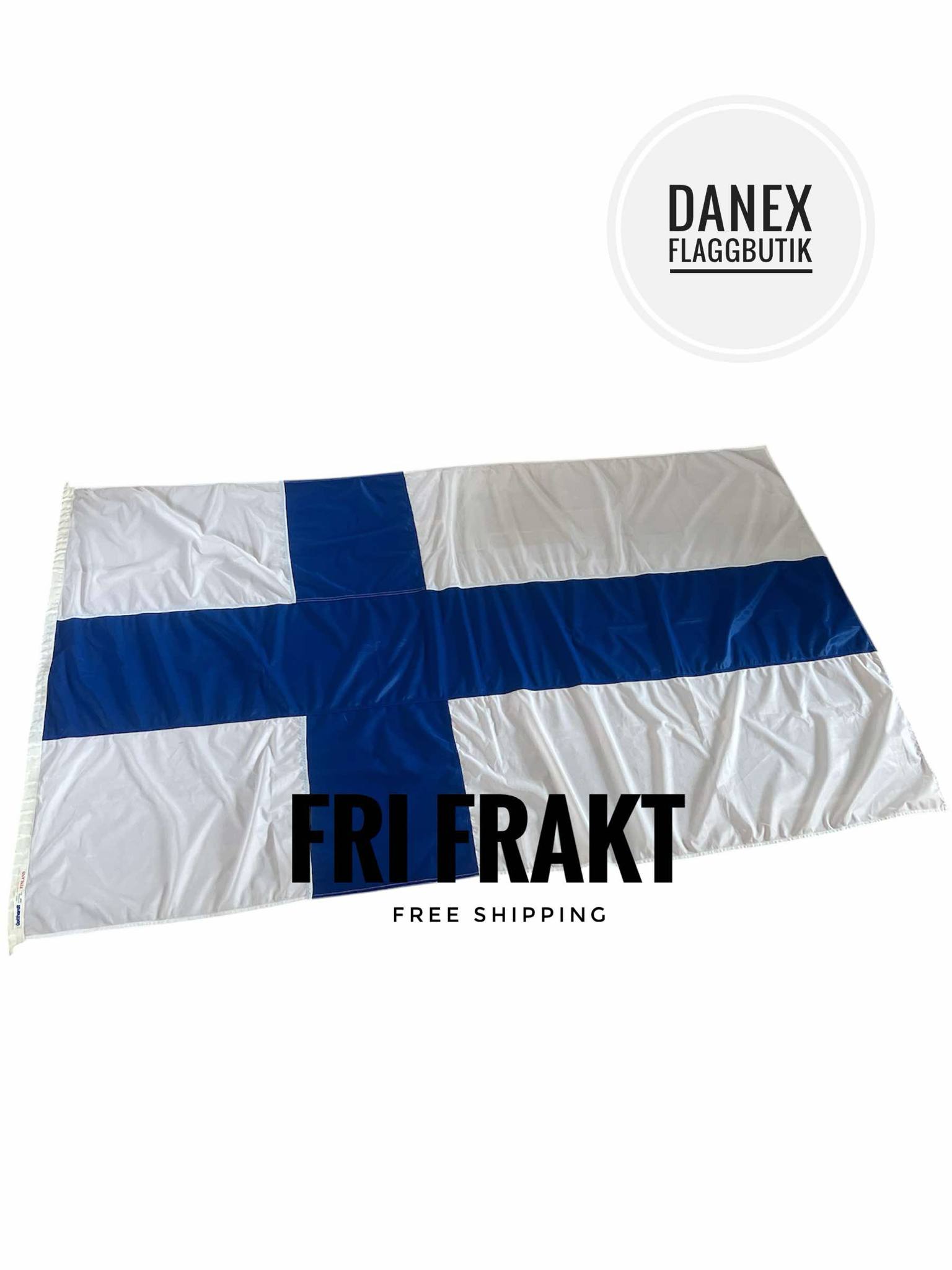 Finland flagga 200 cm - FYND