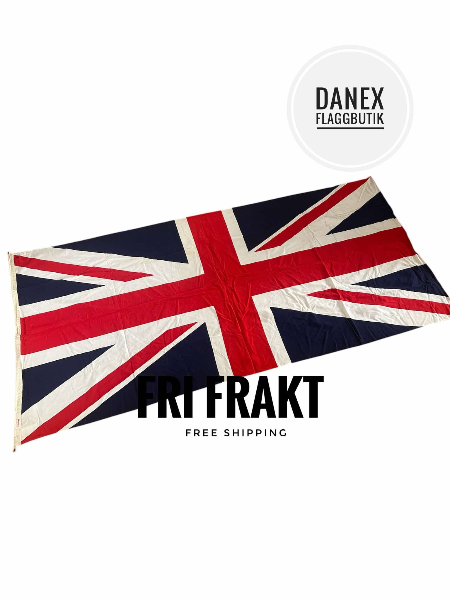 Storbritannien flagga 240 cm - FYND