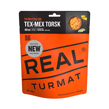 Real Turmat | Tex-Mex Torsk  | Frysetørret mad | 103g