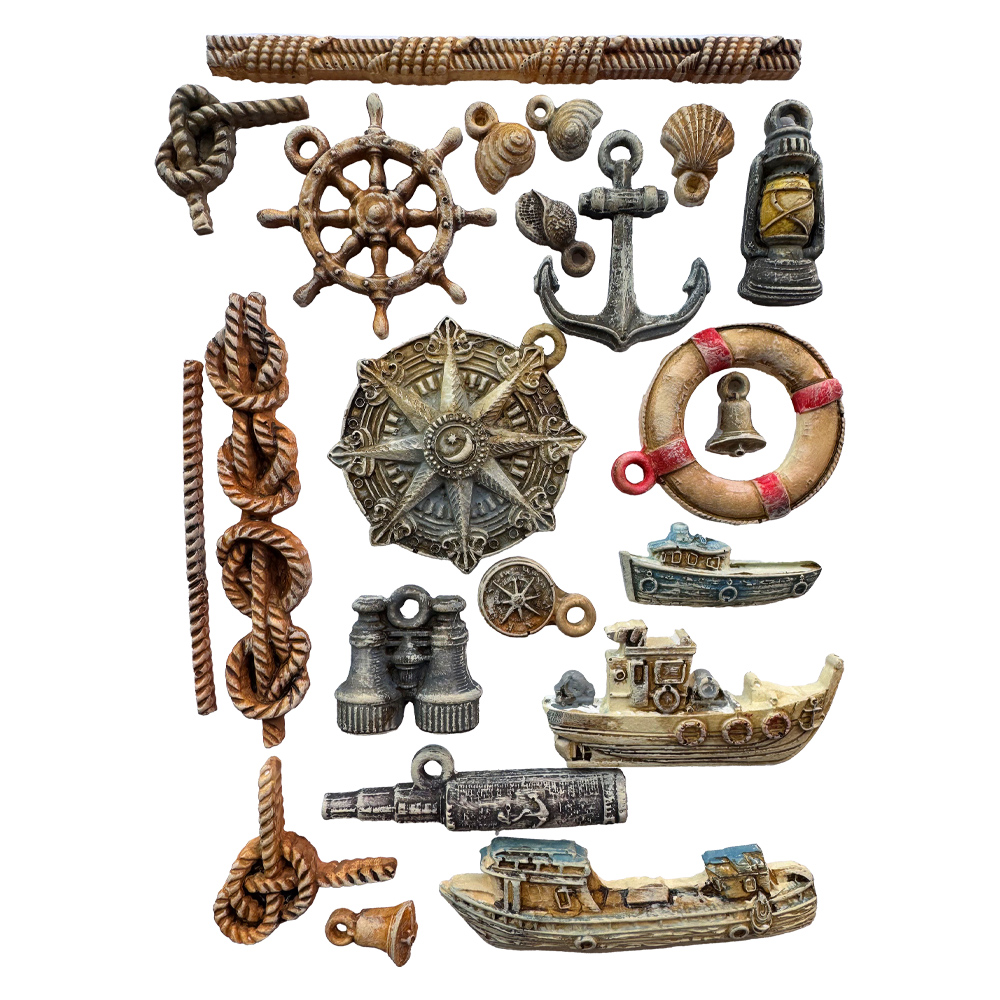 Silicon mold A5 - Silent Sea rudders and boats - 2