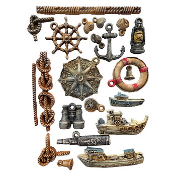 Silicon mold A5 - Silent Sea rudders and boats 