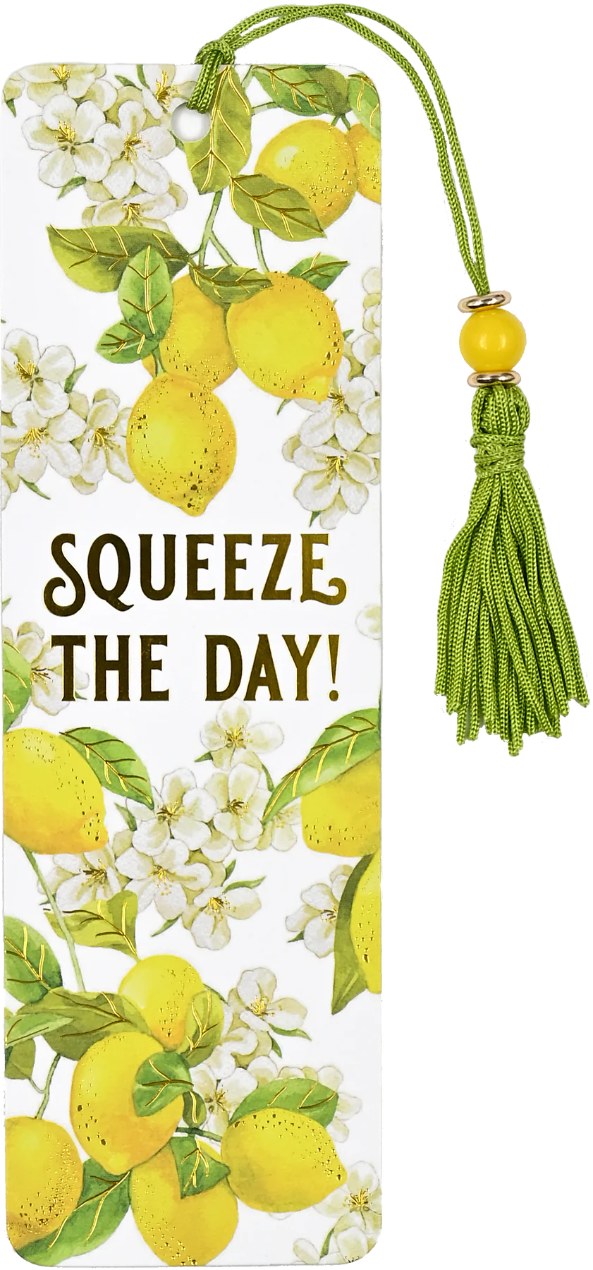 Amalfi Lemons Beaded Bookmark
