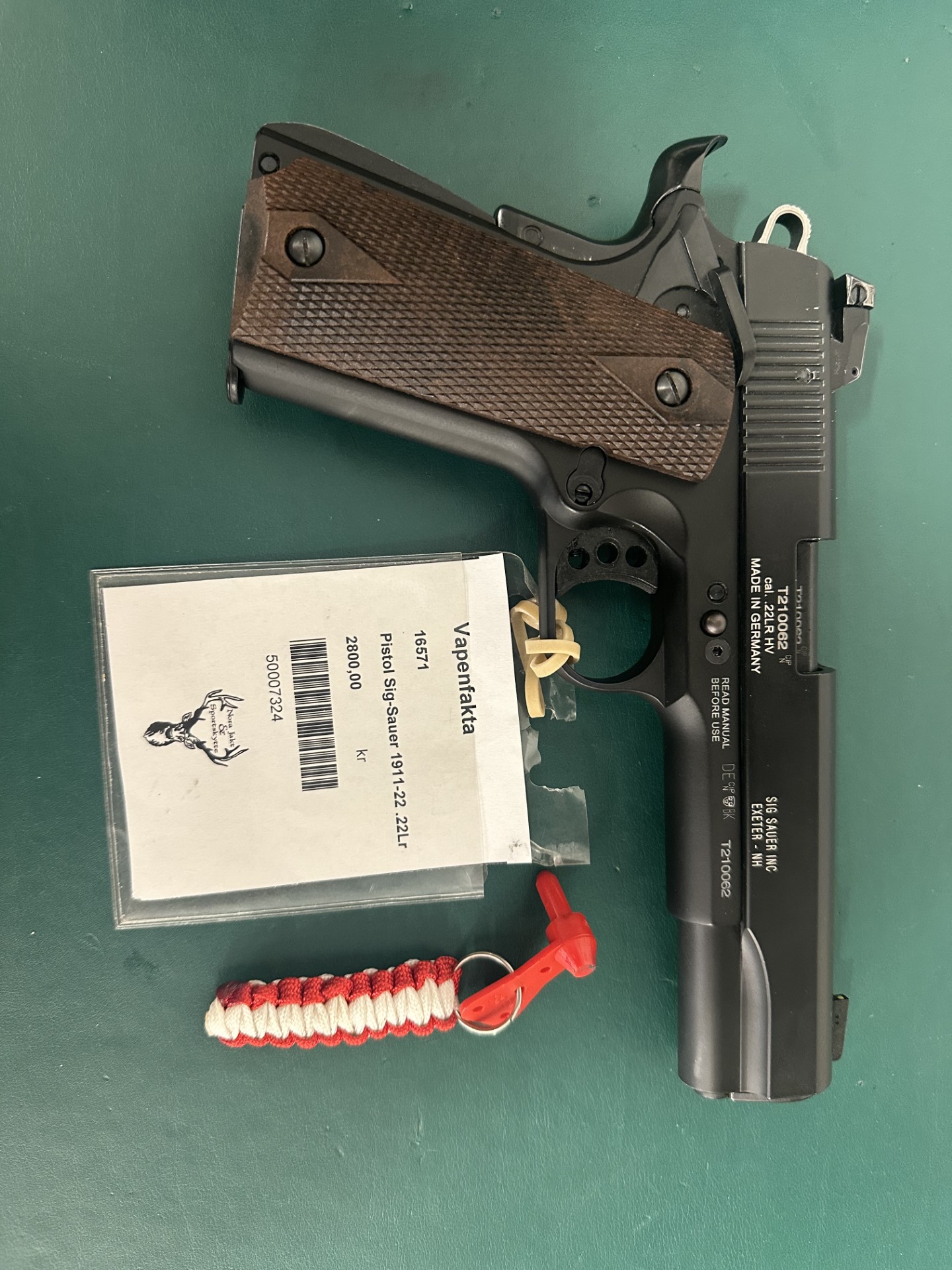 Sig Sauer 1911-22 .22LR
