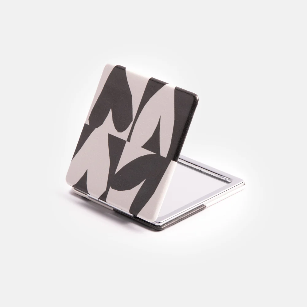 Mono Checkmate Square Pocket Mirror - 2
