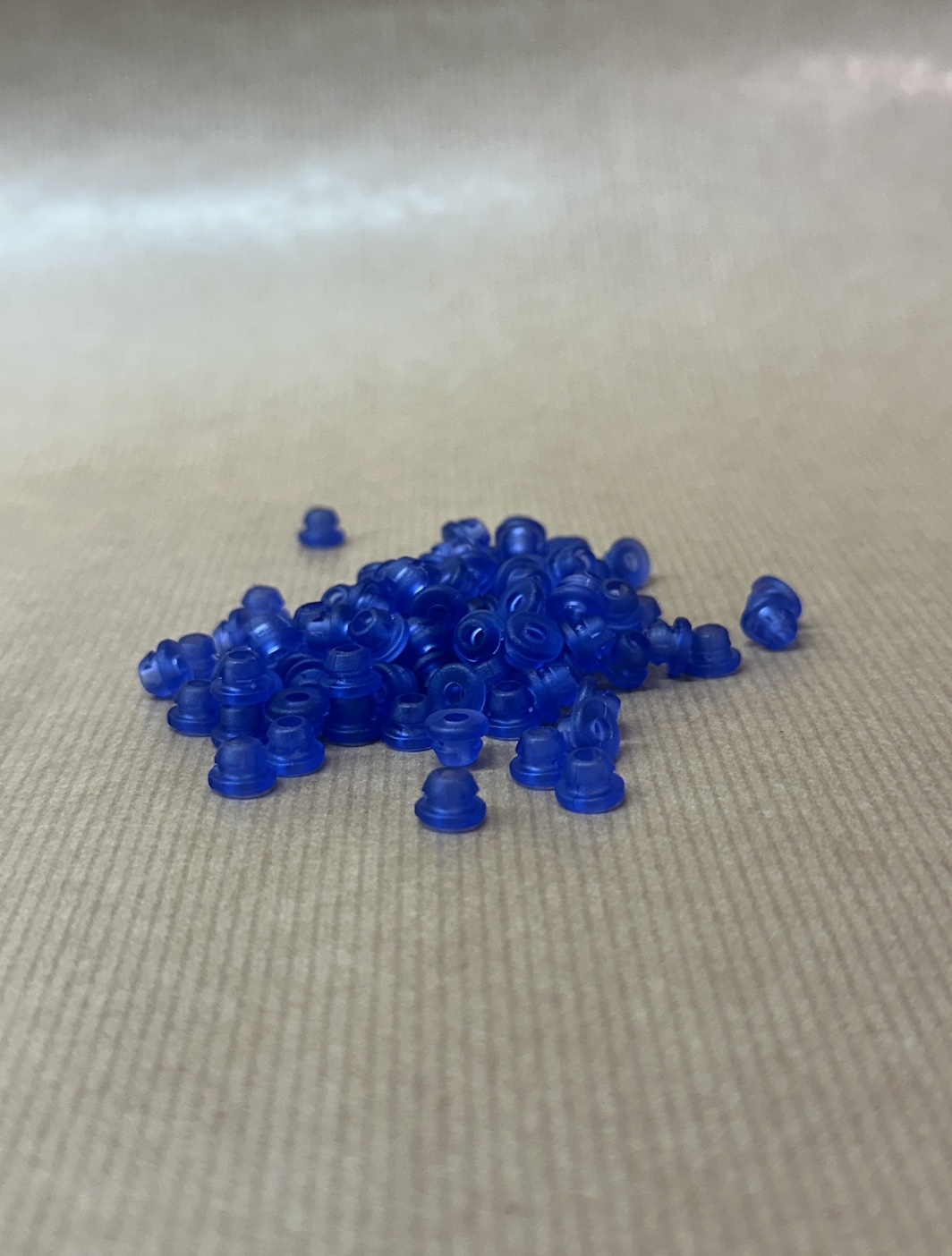 Top Hat Grommets Blå 100pack