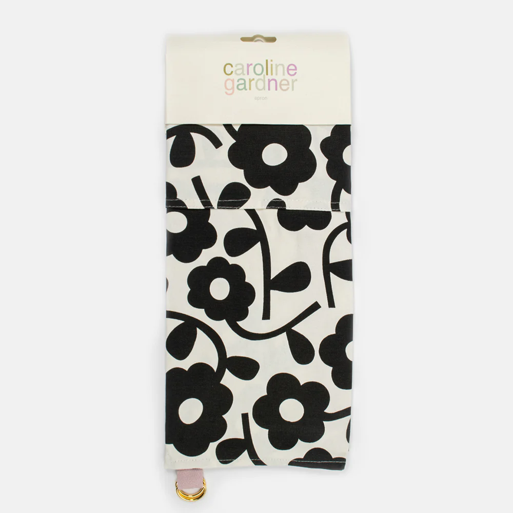 Mono Floral Apron - 2