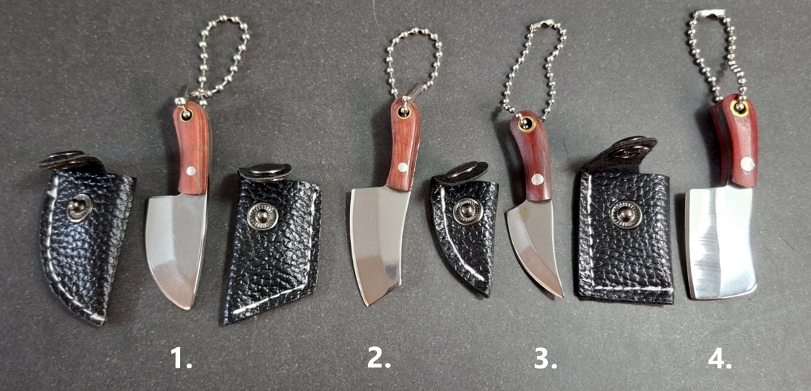Mini Yxa Kniv Nyckelring