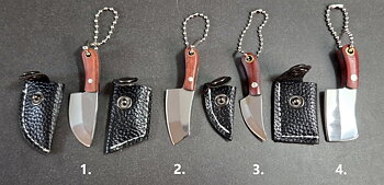 Mini Yxa Kniv Nyckelring