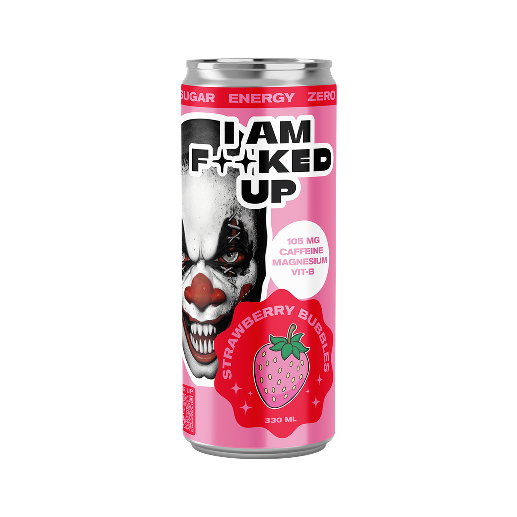 Fucked up RTD - Strawberry Bubbles - 24x330ml 