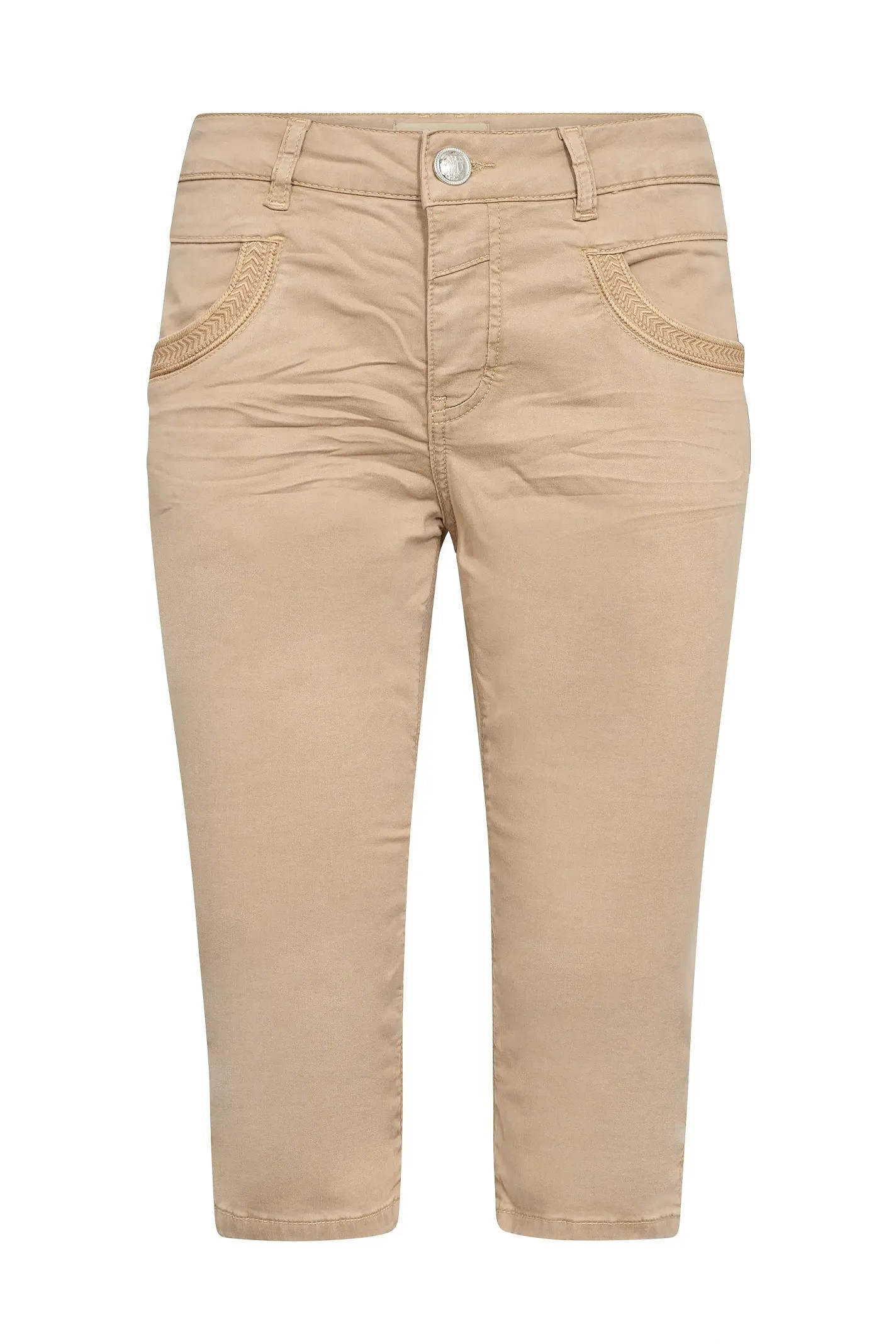 MMNaomi Treasure Capri Pant - Savannah Tan - Mos Mosh 