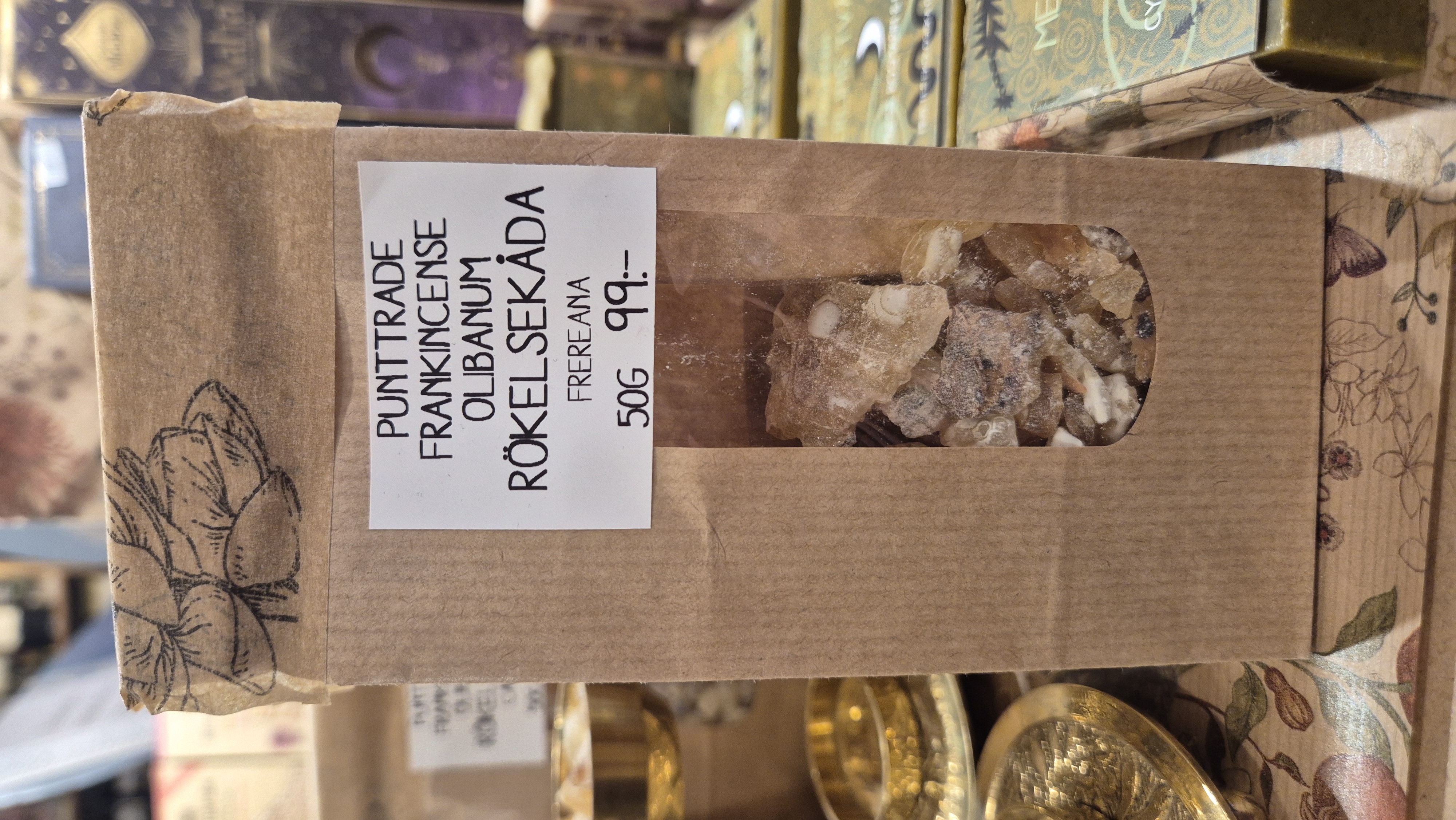 Punttrade Frankincense Olibanum Rökelsekåda Frereana 50g