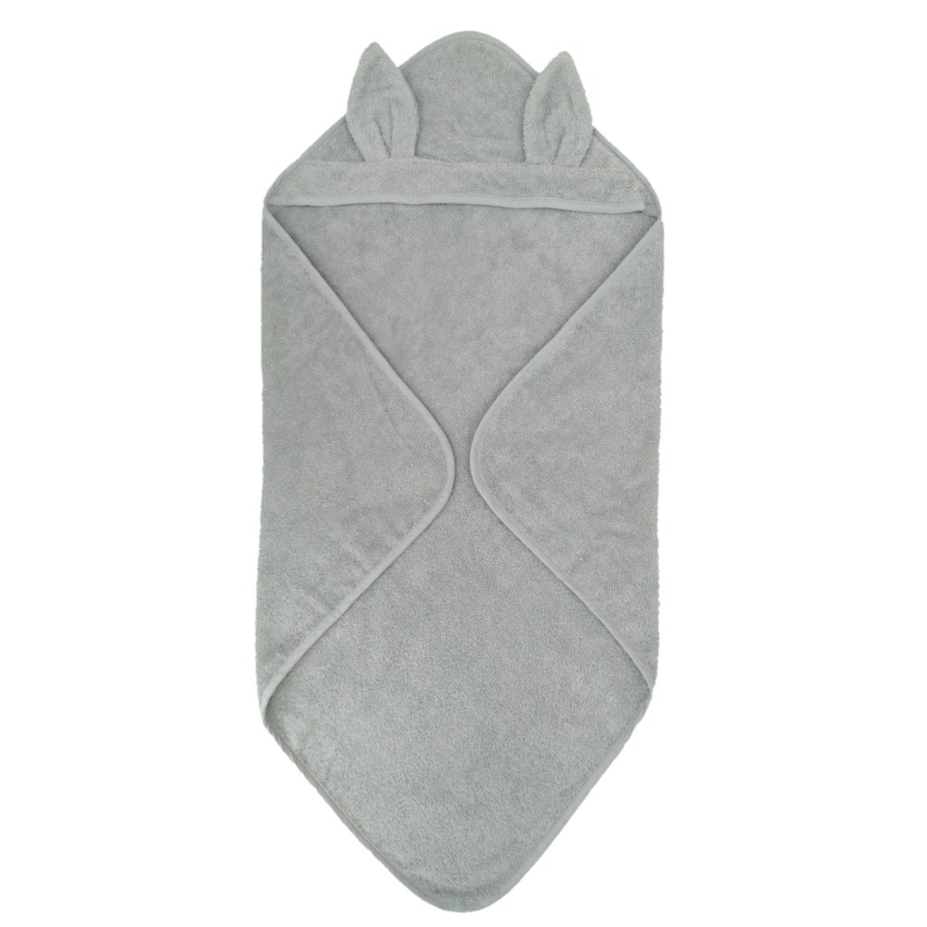 Badcape med namn - 75 x 75 cm