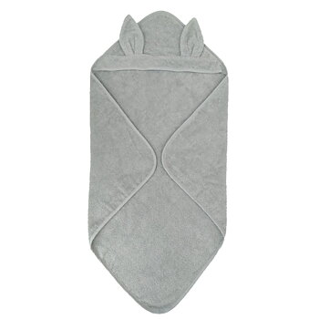 Badcape med namn - 75 x 75 cm