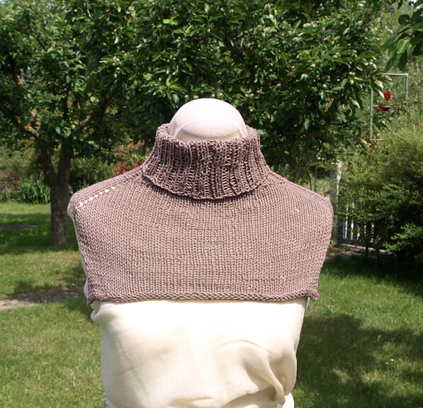 Krage/Fuskolle Beige