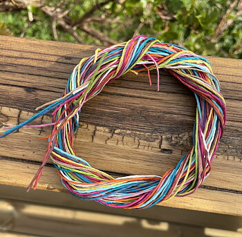 Tunt pappersgarn ca 12st x 2m
