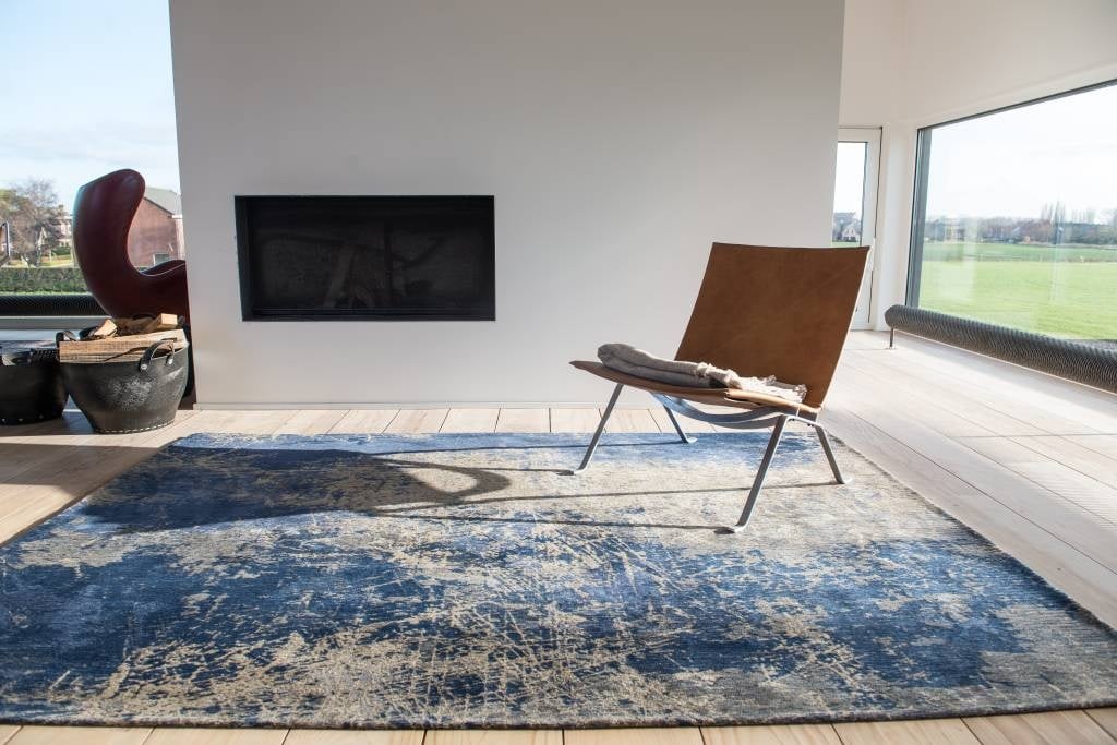 Cracks Abyss Blue Utomhusmatta 240x340cm - 3