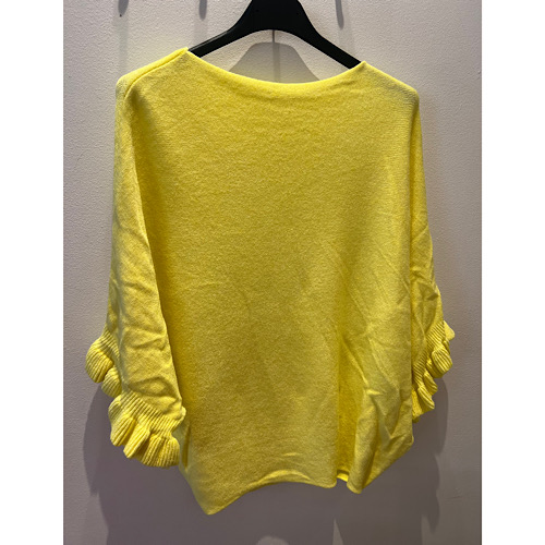 Poncho tröja / gul 