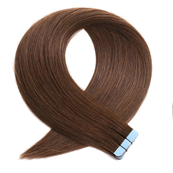Russian Luxe Line - Tejpextensions - 50 cm - Färg 4 (Golden Brown)