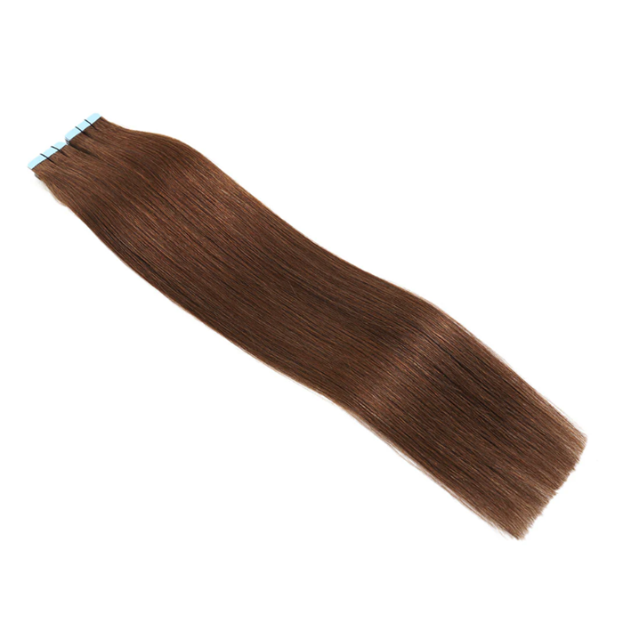 Russian Luxe Line - Tejpextensions - 50 cm - Färg 4 (Golden Brown) - 2