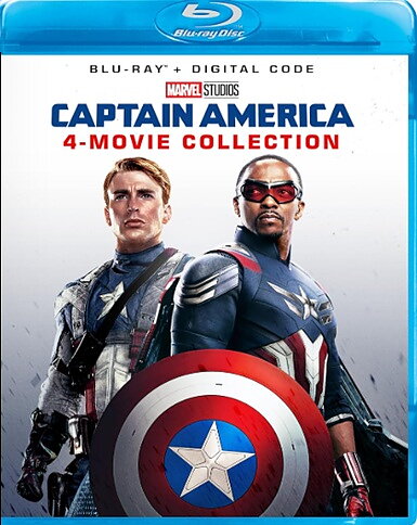 Captain America: 4-Movie Collection (BLU-RAY)