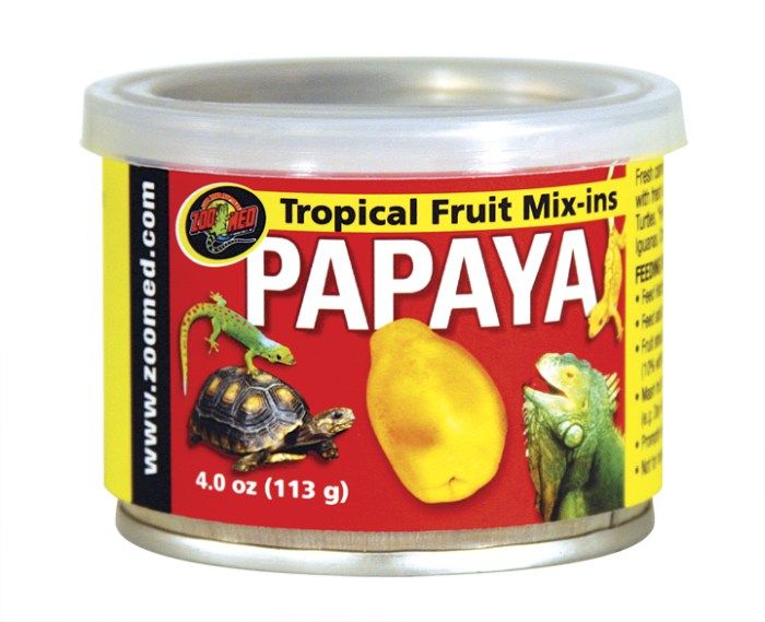 Zoo Med - Tropical Fruit Mix-ins Papaya 95g