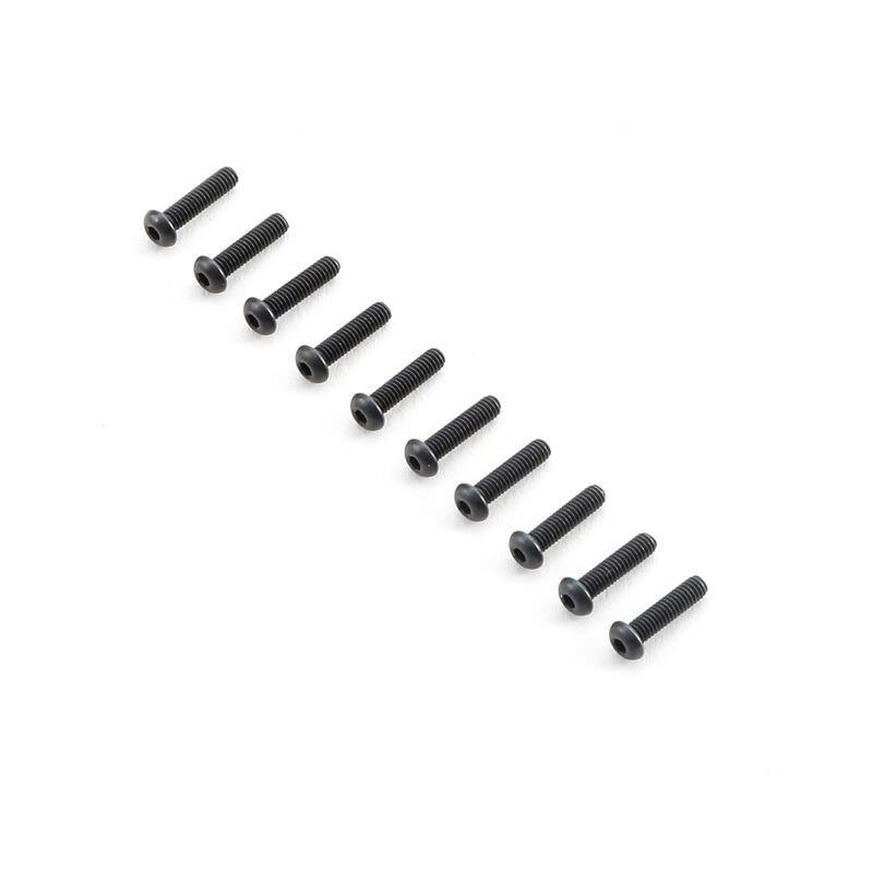 TLR Button Head Screws M2.5 x 10mm (10)