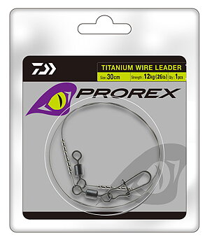 Daiwa Prorex Titanium Wire Leader 30cm