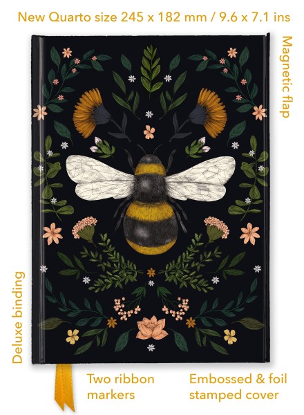  Jade Mosinski: Bee (Foiled Quarto Journal)