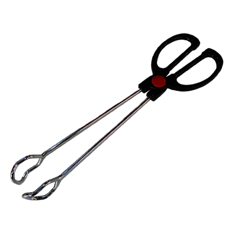 Grilltång kraftig med plasthandtag. 31cm
