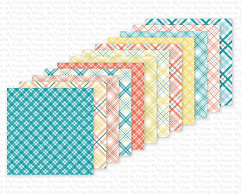 MY FAVORITE THINGS -Party Plaid 6x6 Inch Paper Pad