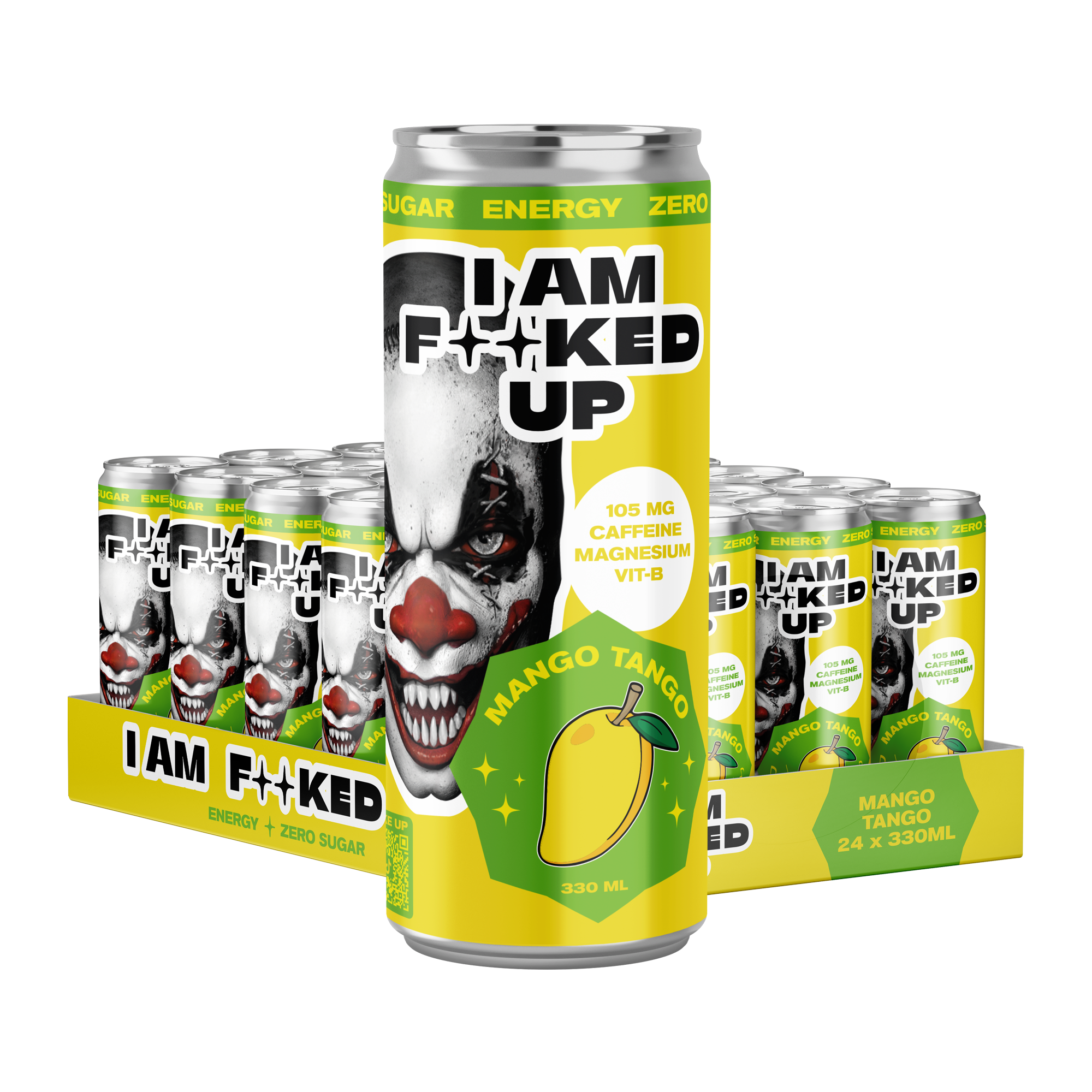 [2för1] Fucked up RTD - Mango Tango  - 24x330ml