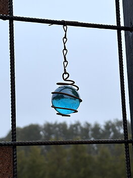 Glaskula till armeringsnät - Blå