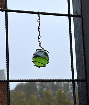 Glaskula till armeringsnät - Grön