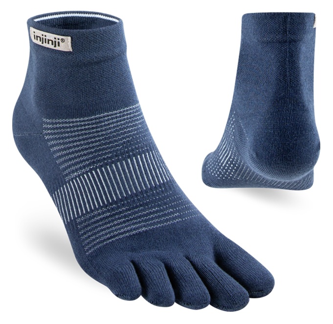 Injinji Run Lightweight Mini-Crew Navy