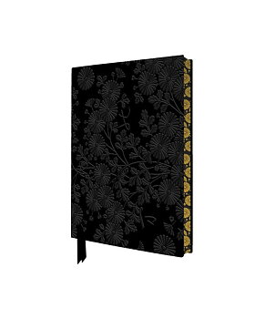 Uematsu Hobi: Box Decorated with Chrysanthemums Artisan Art Pocket Notebook