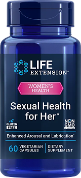 Life Extension Sexual Health for Her – Kvinnlig Vitalitet (60 kap)