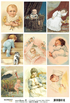 Reprint Klippark 0020 -Vintage baby 