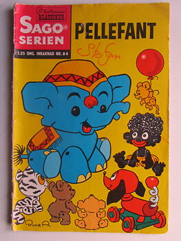 Sagoserien Illustrerade Klassiker 084 Pellefant 1:a uppl Vg