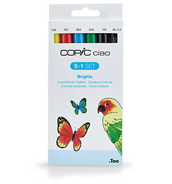 Copic Ciao Set 5+1 Lljusa färger