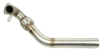 FRAMRÖR DOWNPIPE 3" (konad anslutning) utan KAT VOLVO 850-ser/C70 I/ V70 I / S70, Turbo 2WD  till 1998