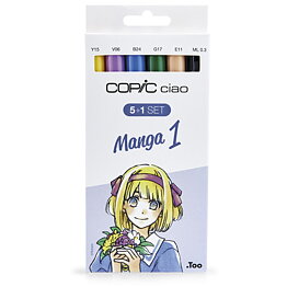 Copic Ciao Set 5+1 Manga 1