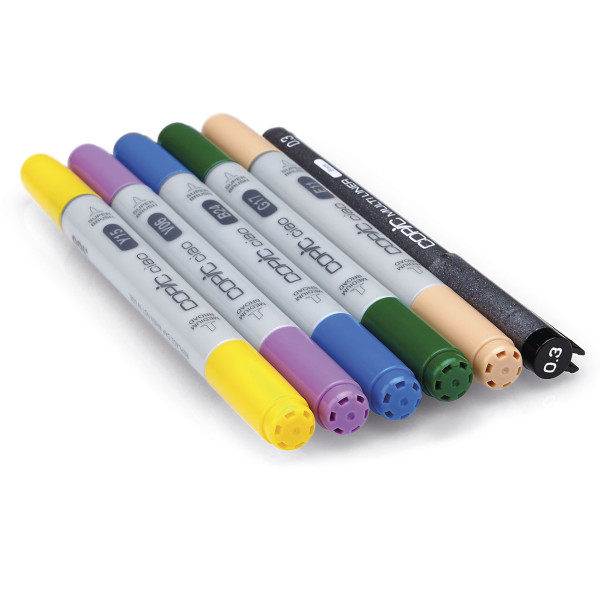 Copic Ciao Set 5+1 Manga 1 - 5