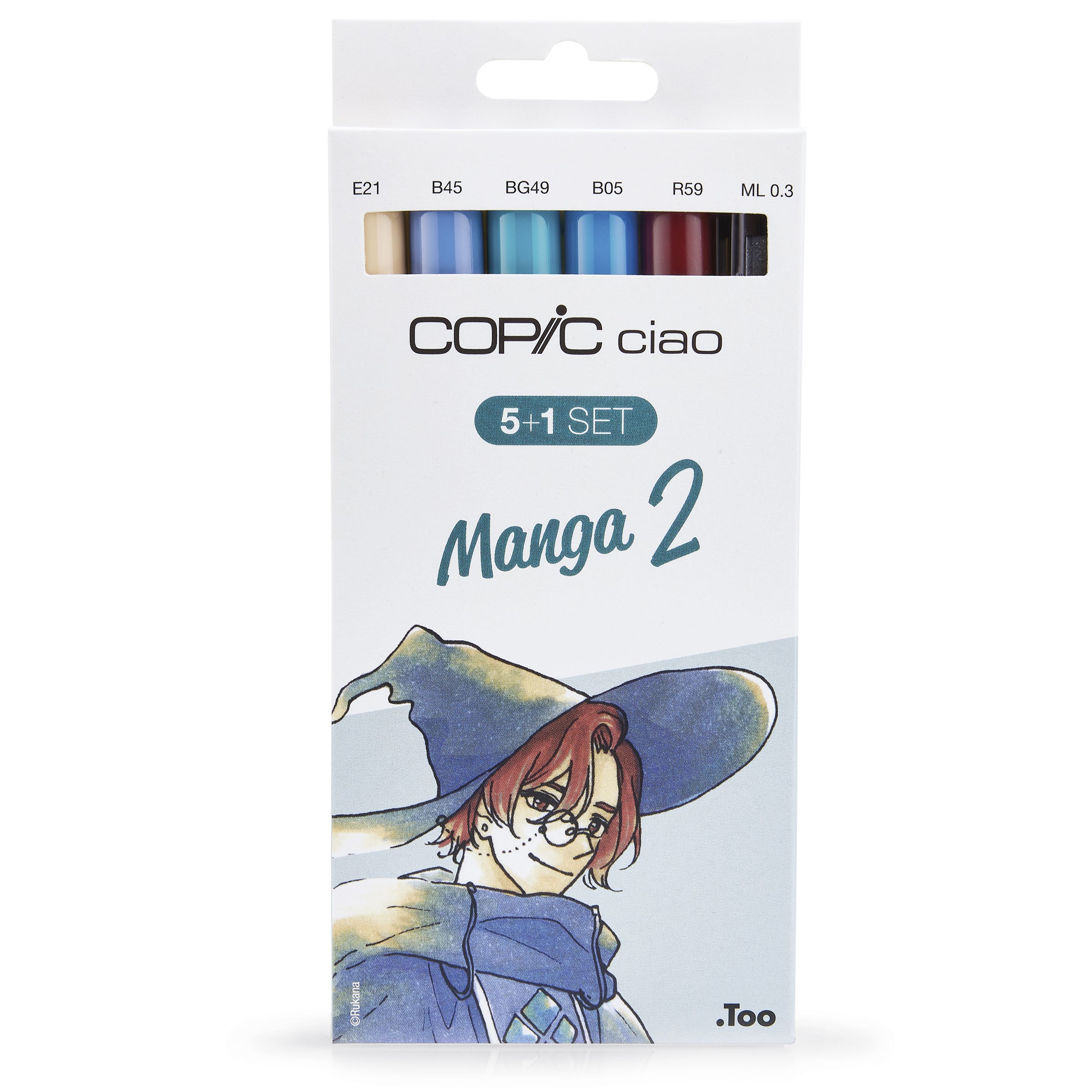 Copic Ciao Set 5+1 Manga 2